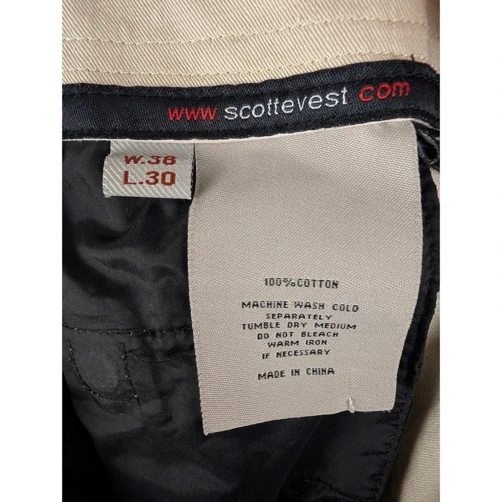 Scottevest cotton chinos